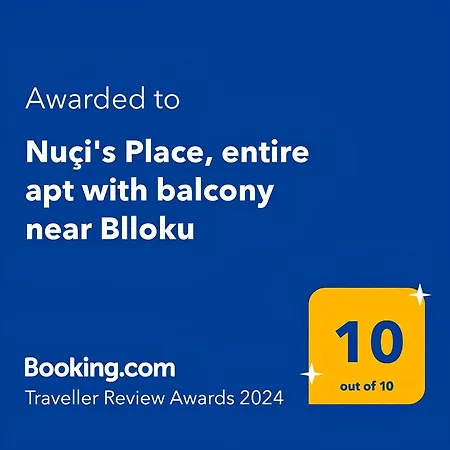 Nuci's Place Lovely With Balcony 15 Min From Blloku 公寓 地拉那